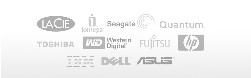 Recuperamos datos de discos Western Digital, Fujitsu, Samsung, Seagate, Toshiba, HP, Dell, LaCie, Iomega, Asus y Quantum entre otros